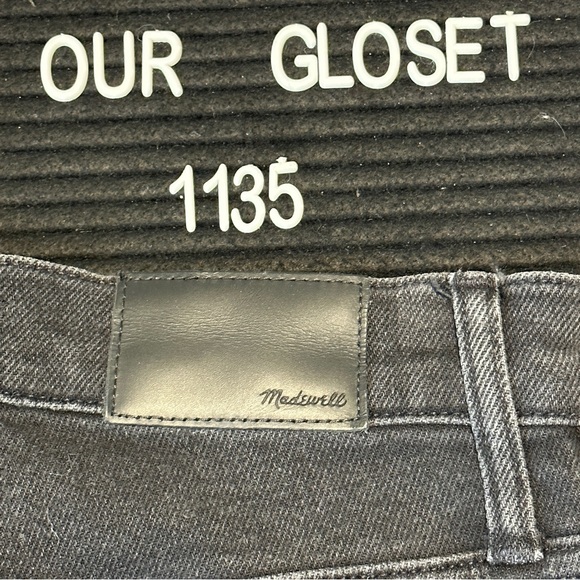MADEWELL 10” highrise skinny.  Zippered.  Women’s premium Jeans. 1135 - Picture 5 of 7